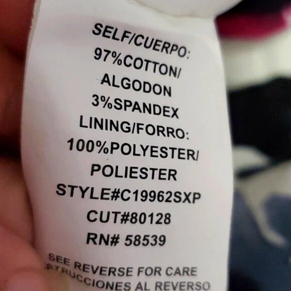 Corey P Career Office Event Floral Surplice Top Flowy Mini Dress - Picture 9 of 9